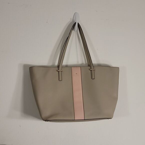 Kate Spade New York Medium Harmony Cedar Street Racing Stripe Tote - Picture 1 of 14